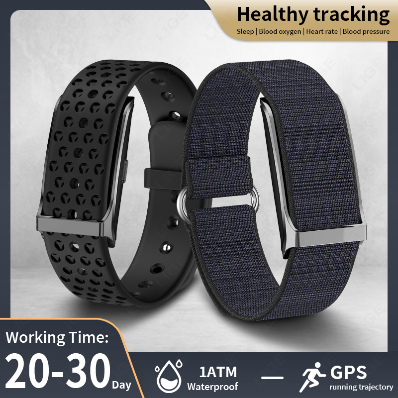 Health Wellness Bracelet - LIGE akıllı saat kalp hızı kan