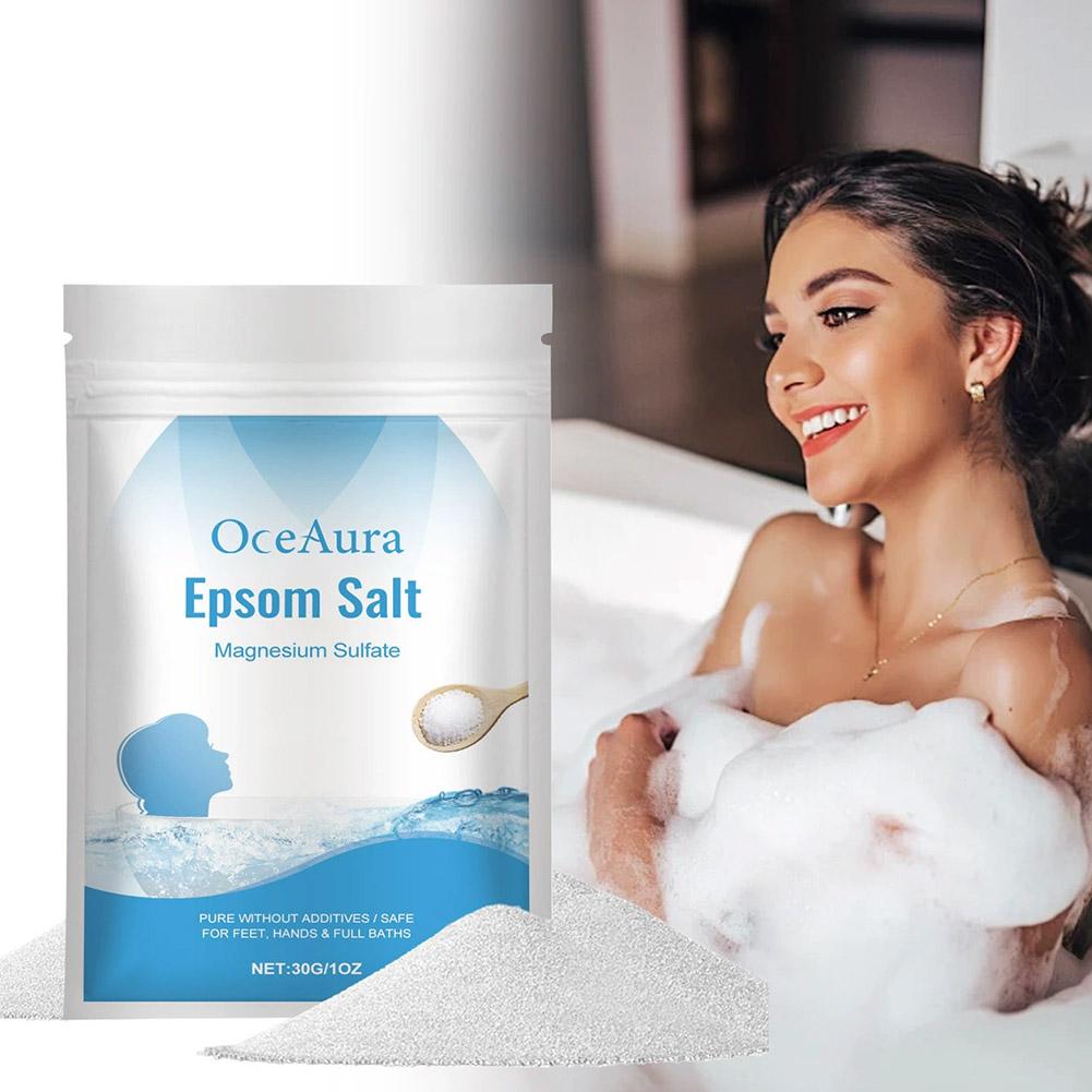 Bath Salts Magnesium - 30g Tuz Magnezyum Sülfat Nemlendirici Peeling