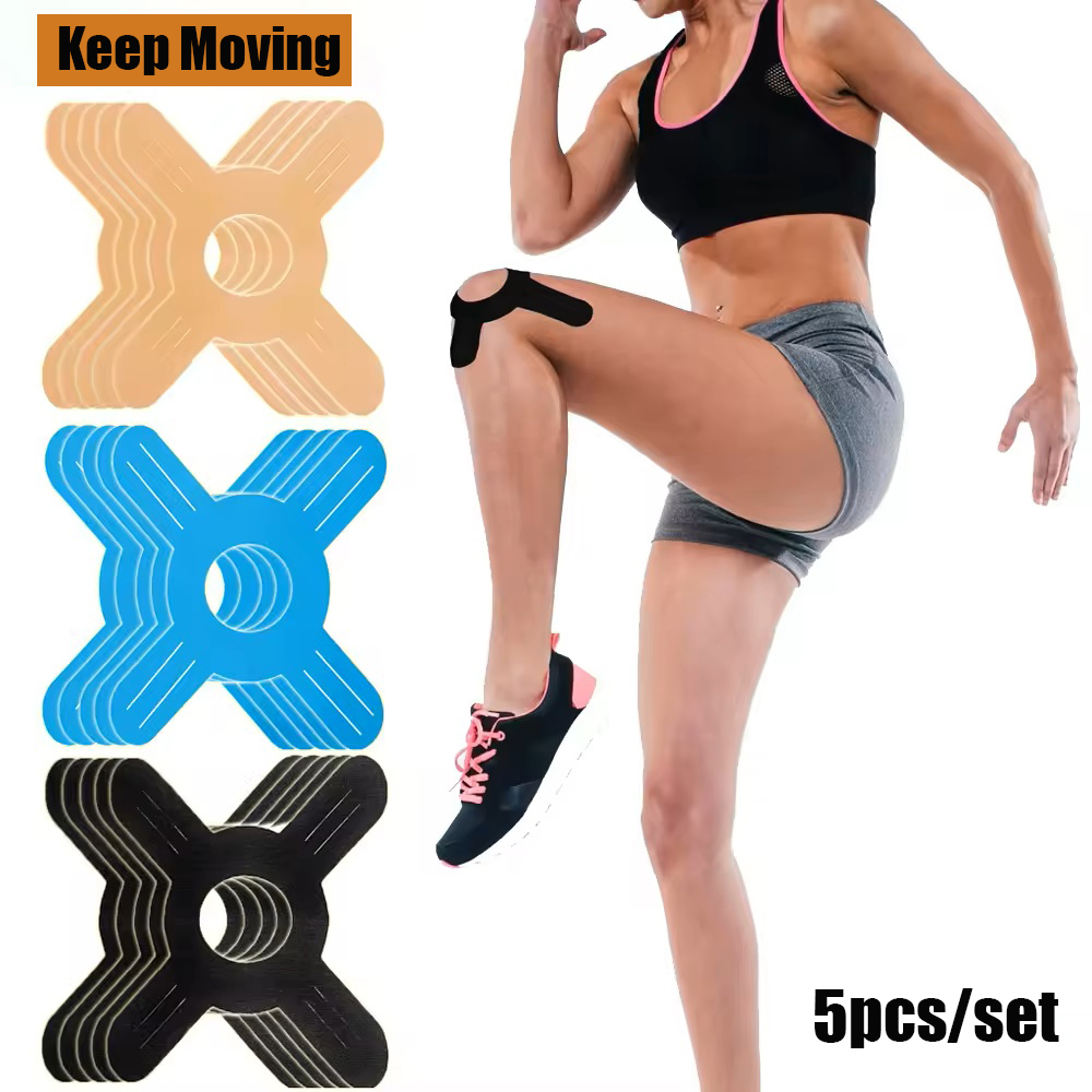 Sports Taping Precut - 5 Adet Önceden Kesilmiş Kinesiyoloji Bandı