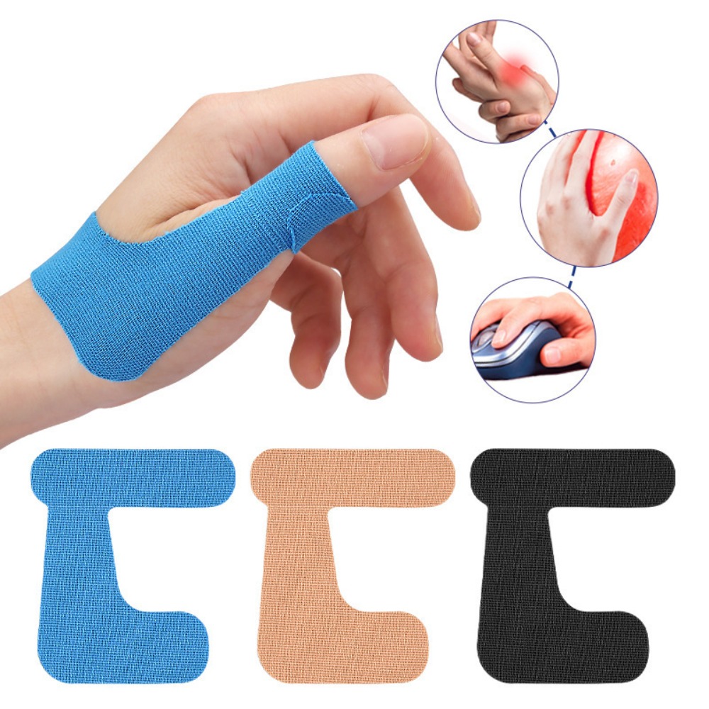 Sports Taping Precut - 5 adet önceden kesilmiş başparmak destek