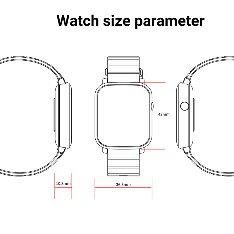 IP68 akıllı İzle erkekler spor - Health Wellness Bracelet incelemesi ve fiyatı