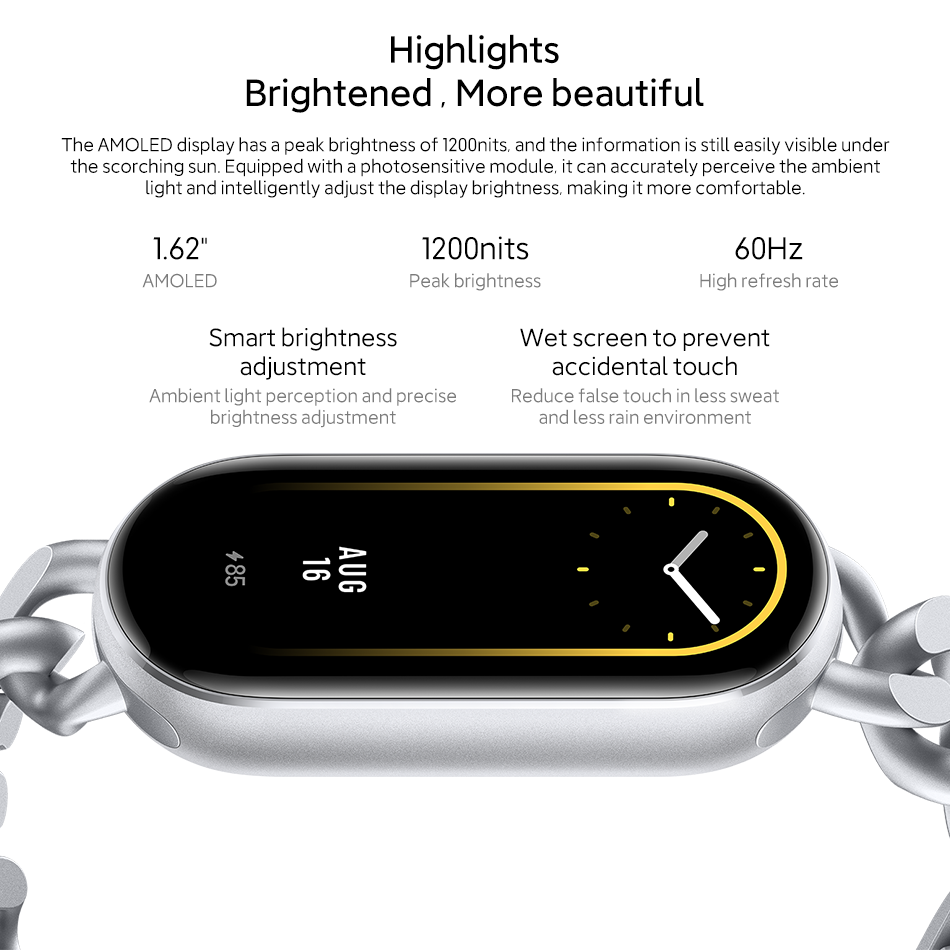 Xiaomi Mi Band 9 AMOLED Ekranl - Health Wellness Bracelet incelemesi ve fiyatı