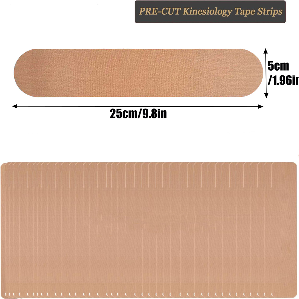 10 adet önceden kesilmiş kines - Sports Taping Precut incelemesi ve fiyatı