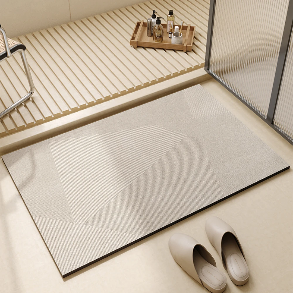 Hafif Kahve Rengi Geometrik Çi - Bamboo Bath Mat incelemesi ve fiyatı