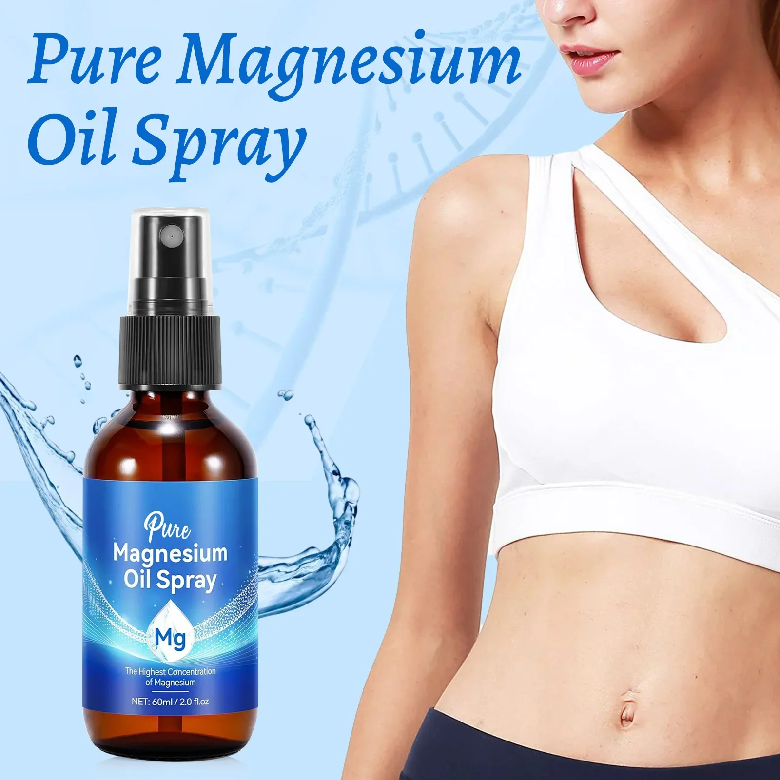 Magnezyum Vücut Yağı Spreyi 60 - Bath Salts Magnesium incelemesi ve fiyatı